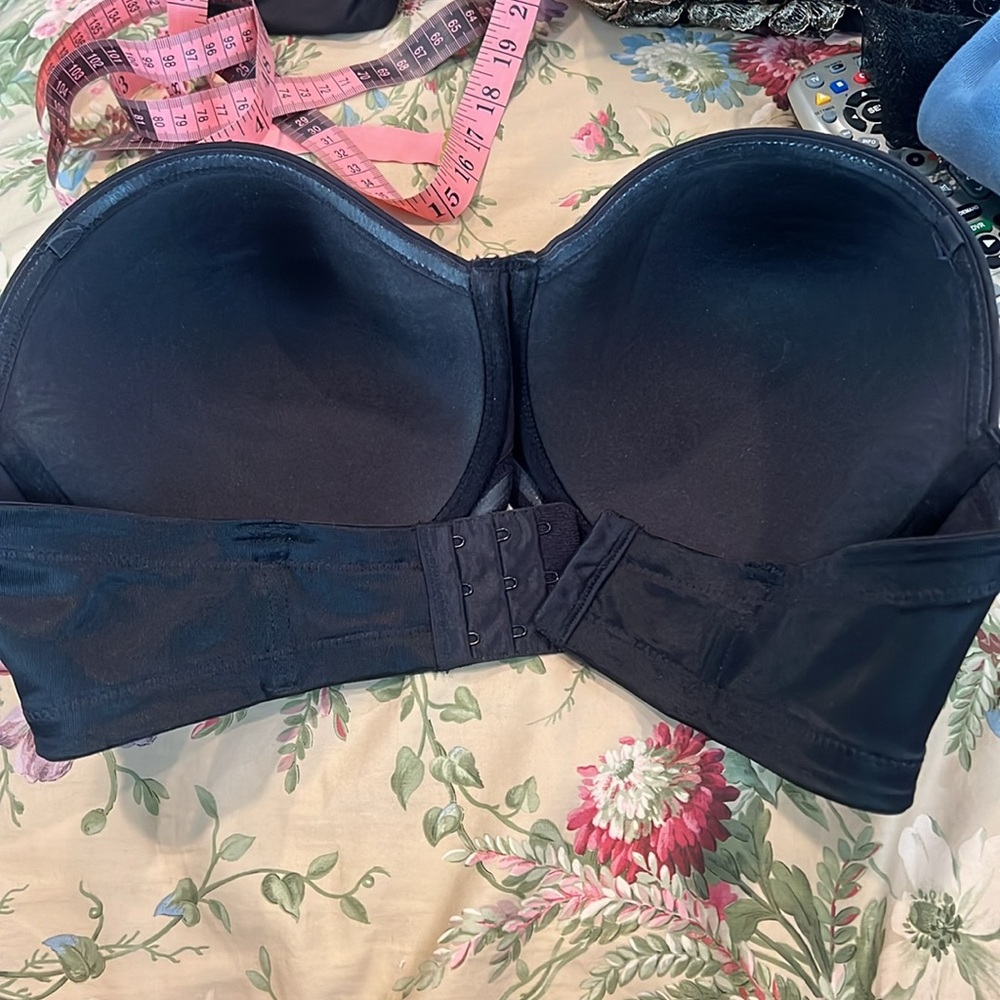 Wacoal strapless Bra 40D EUC black Red Carpet Strapless Underwire - Picture 5 of 8
